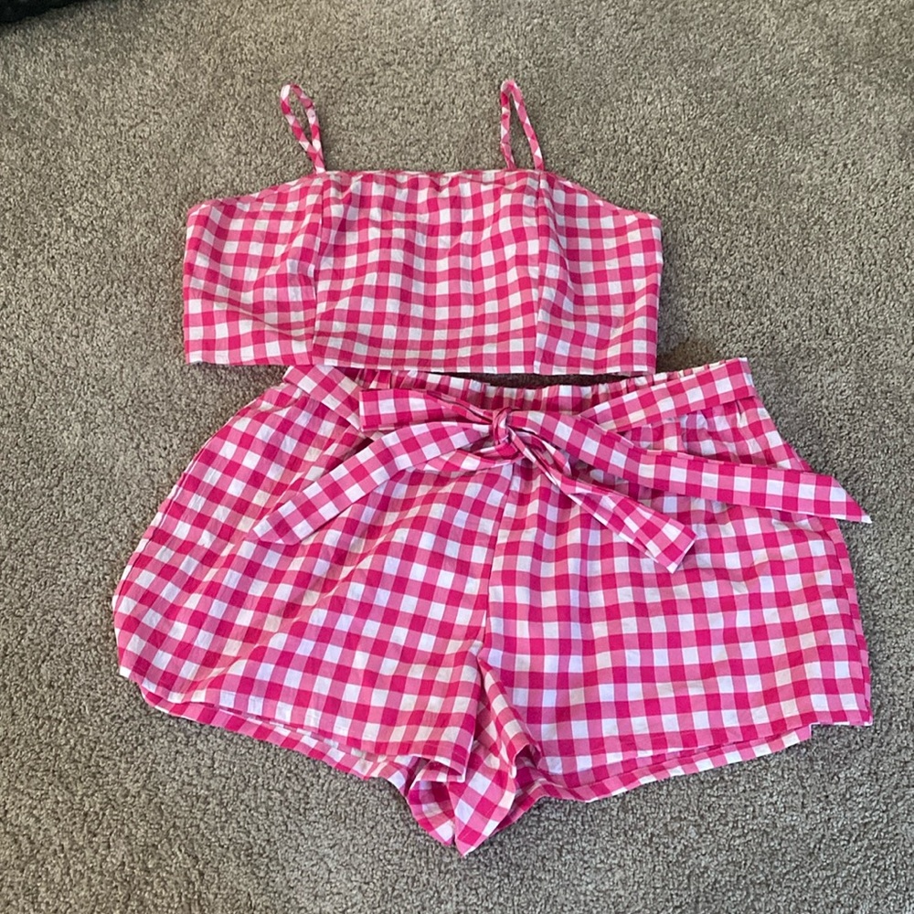 Plaid set